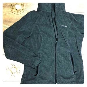 Columbia Zip Up Fleece Grey